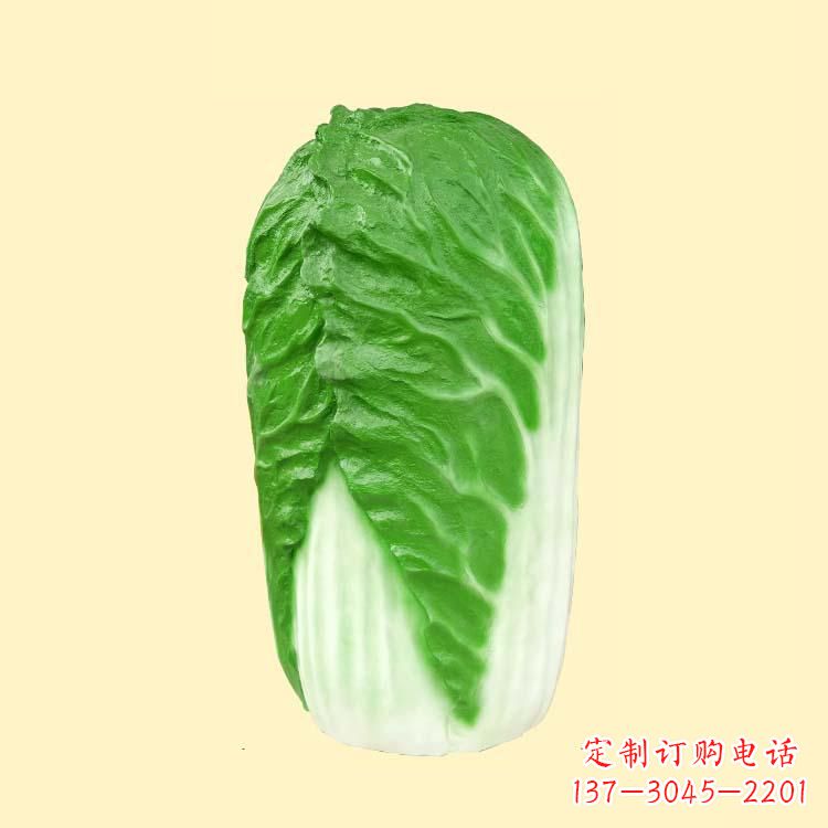 赣州玻璃钢大白菜雕塑