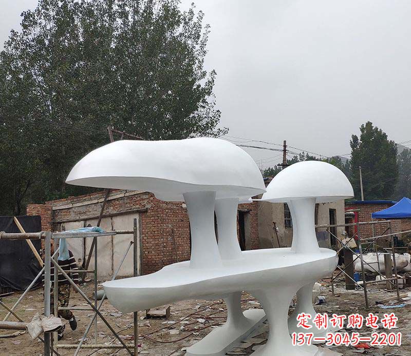 赣州不锈钢蘑菇雕塑——美丽的艺术礼物