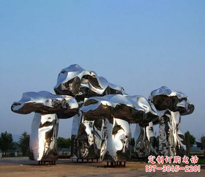 赣州不锈钢蘑菇雕塑——一次惊艳的艺术之旅