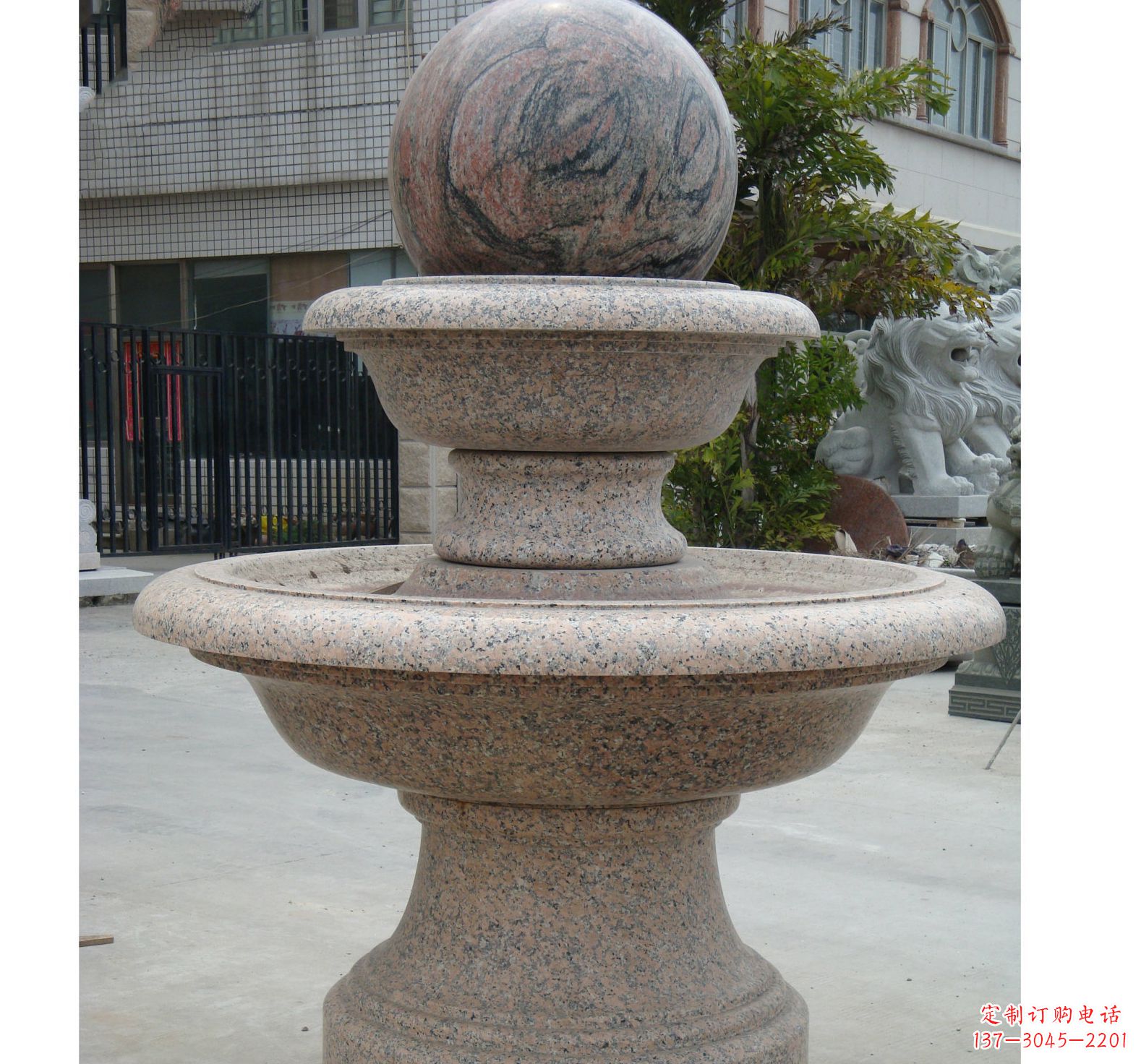 赣州财源滚滚之风水球雕塑