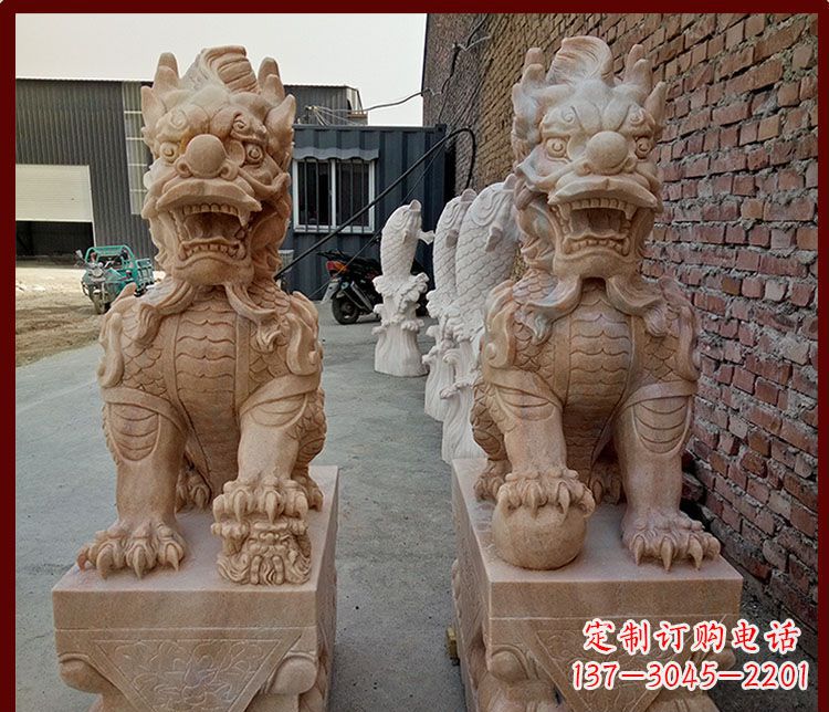 赣州麒麟门口雕塑——传承古老文化的精灵