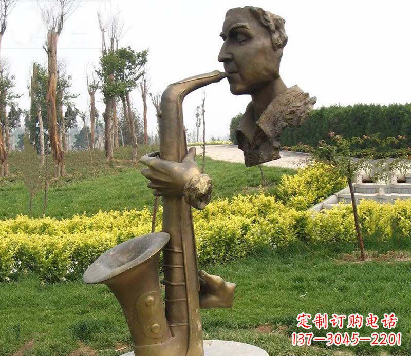 赣州萨克斯雕塑艺术的精美表现