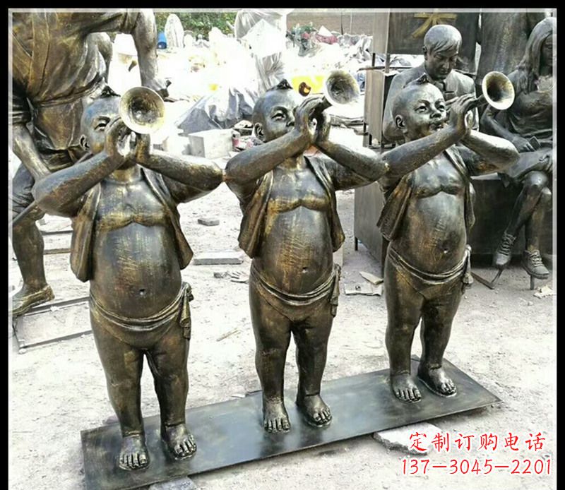 赣州儿童雕塑弘扬传统文化