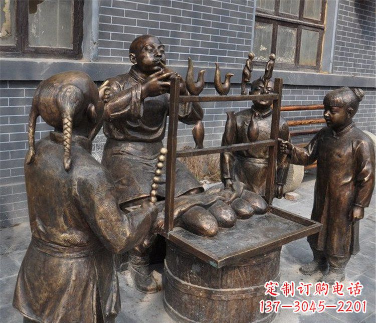 赣州糖人雕塑——街边温馨的小情调