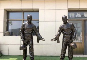 赣州店小二雕塑——记茶馆民俗