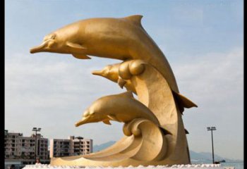 赣州海豚雕塑——美丽的城市标志