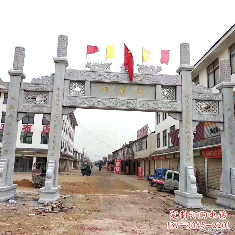 赣州传统文化的珍贵遗产——牌坊雕塑