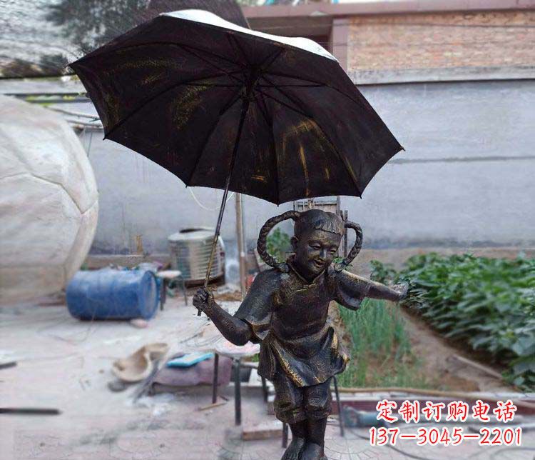赣州儿童雕塑传承文化之美