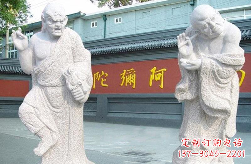 赣州大理石罗汉雕塑佛教精神的象征