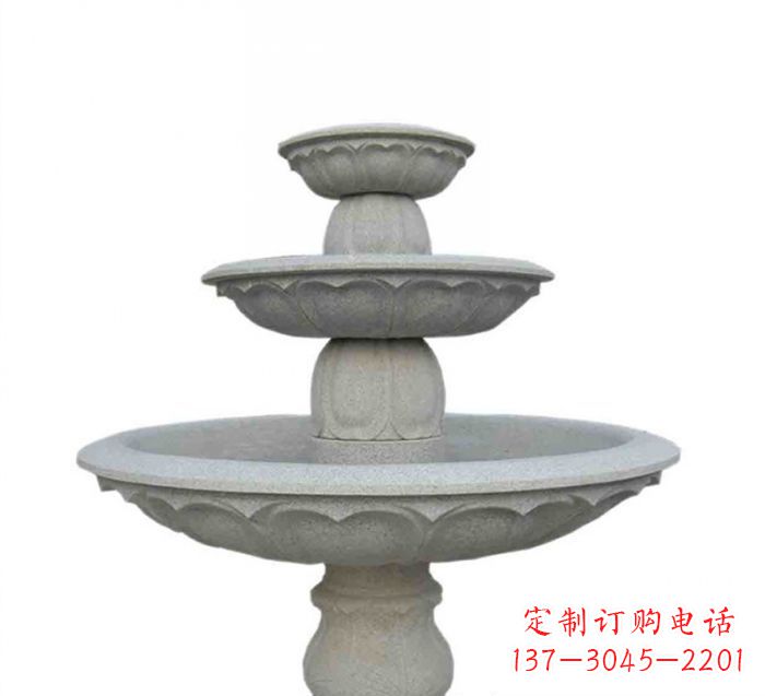 赣州大理石多层喷泉石雕——精美而充满灵性的艺术杰作
