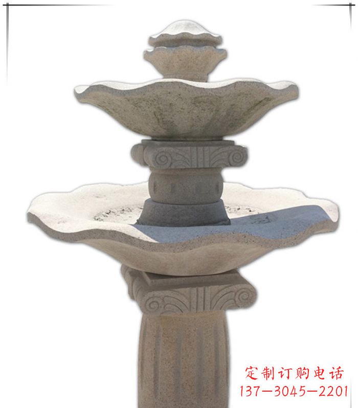赣州大理石多层喷泉石雕精美绝伦的艺术形式