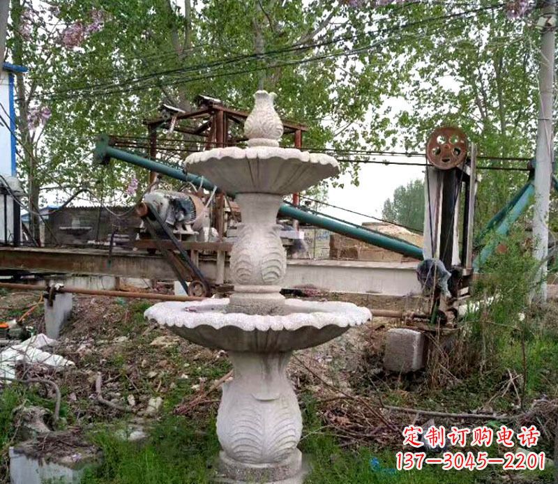 赣州大理石多层喷泉石雕雕塑艺术的精美之作