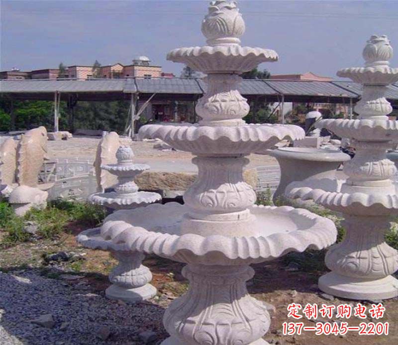赣州石雕喷泉展现精美的艺术灵感