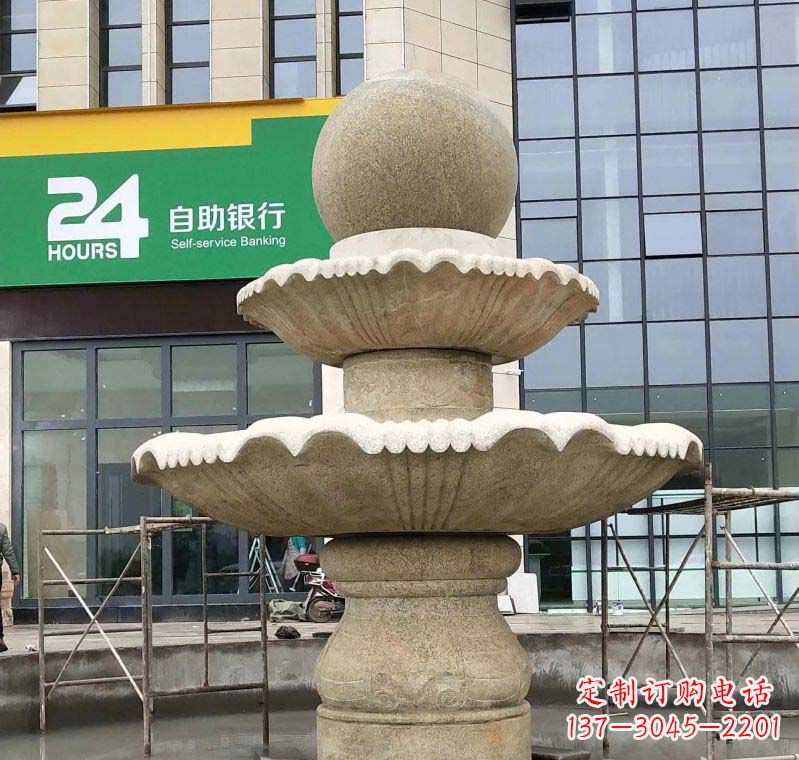 赣州大理石风水球喷泉雕塑——振奋人心的艺术杰作