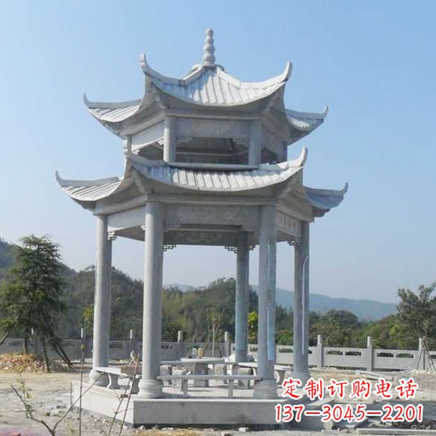 赣州高雅大理石凉亭雕塑
