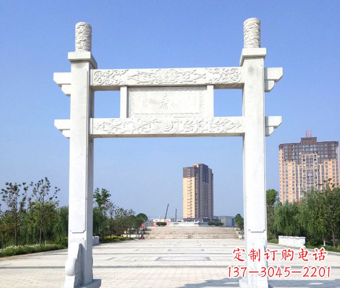 赣州石牌楼雕塑——精美的浓缩艺术