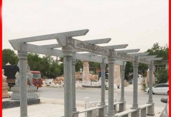 赣州大理石公园石雕长廊高端定制雕塑
