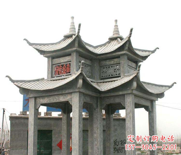 赣州仿古凉亭石雕