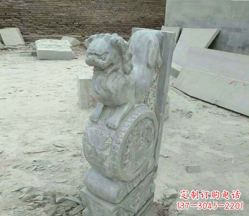 赣州精美石门墩雕塑,缔造绝色佳作