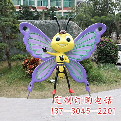 赣州仿真蝴蝶雕塑,精致多彩、灵动优雅