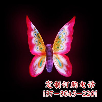赣州红发蝴蝶 小号发光雕塑