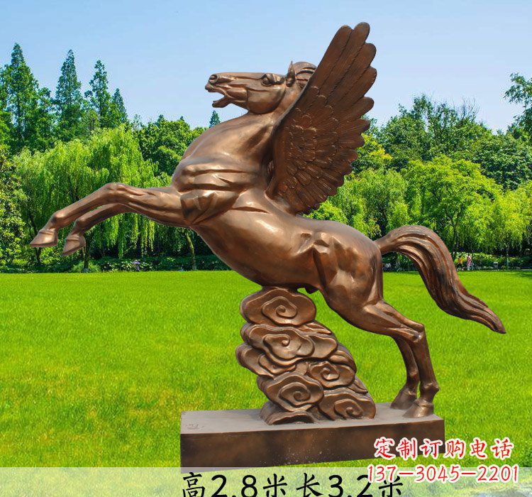赣州精致细腻的马雕塑