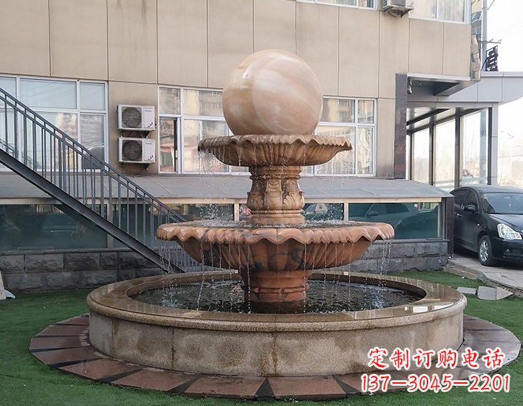 赣州独特的风水球石雕