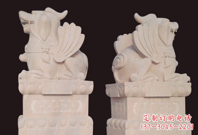 赣州福星象征吉祥幸福高照貔貅石雕