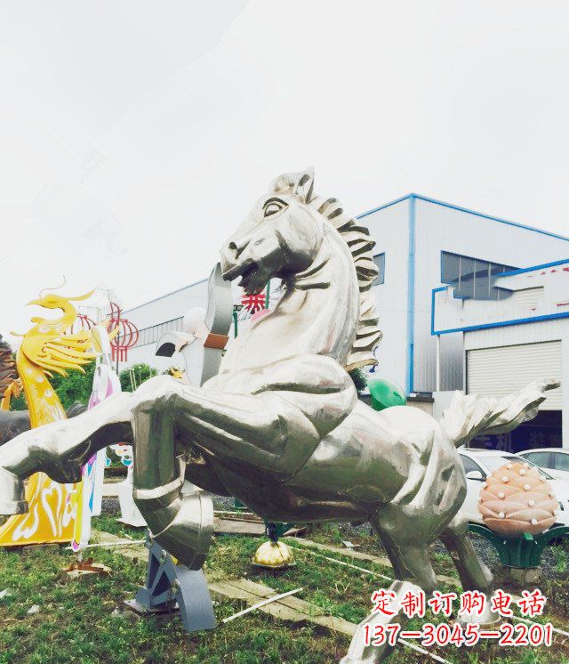 赣州产品名称优雅的不锈钢雕塑——奔马