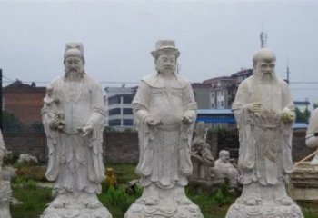 赣州福禄寿神像石雕定制服务