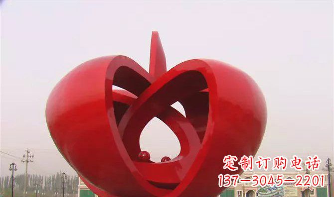 赣州果实不锈钢雕塑