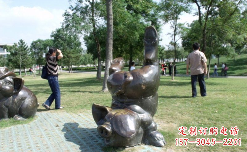 赣州产品名称中领雕塑铜质动物雕塑