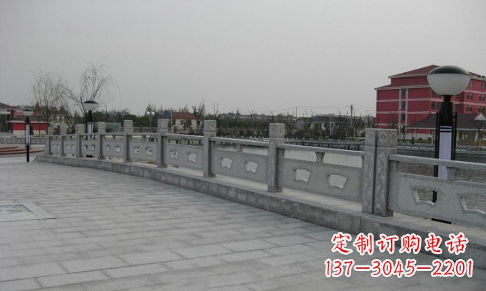 赣州公园仿古石栏板 (2)