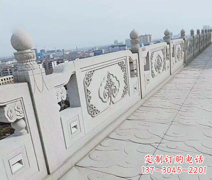 赣州精美大理石栏板雕塑