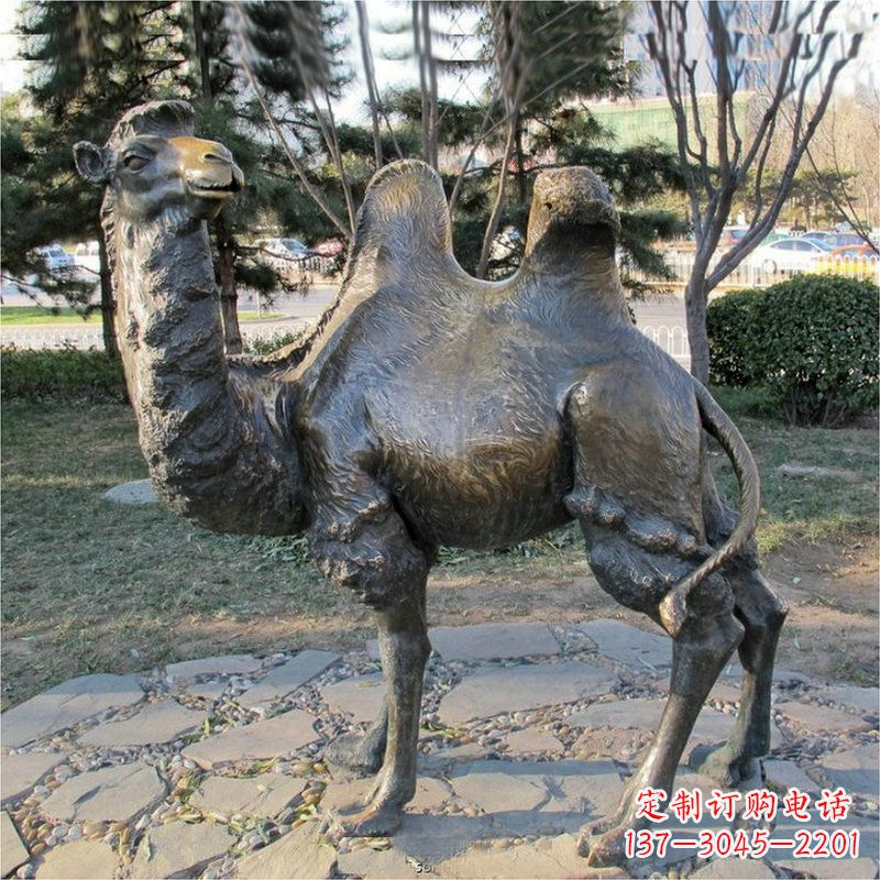 赣州精美绝伦的室内装饰品——骆驼铜雕