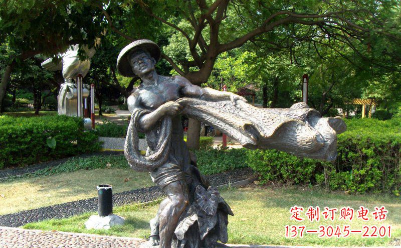 赣州渔民铜雕—— 带您体验渔夫传统文化