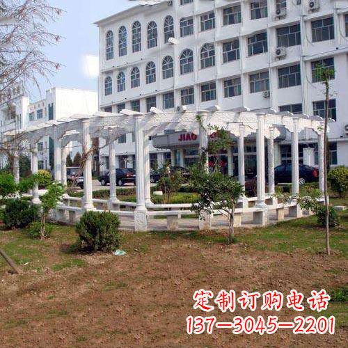 赣州汉白玉欧式石雕花架