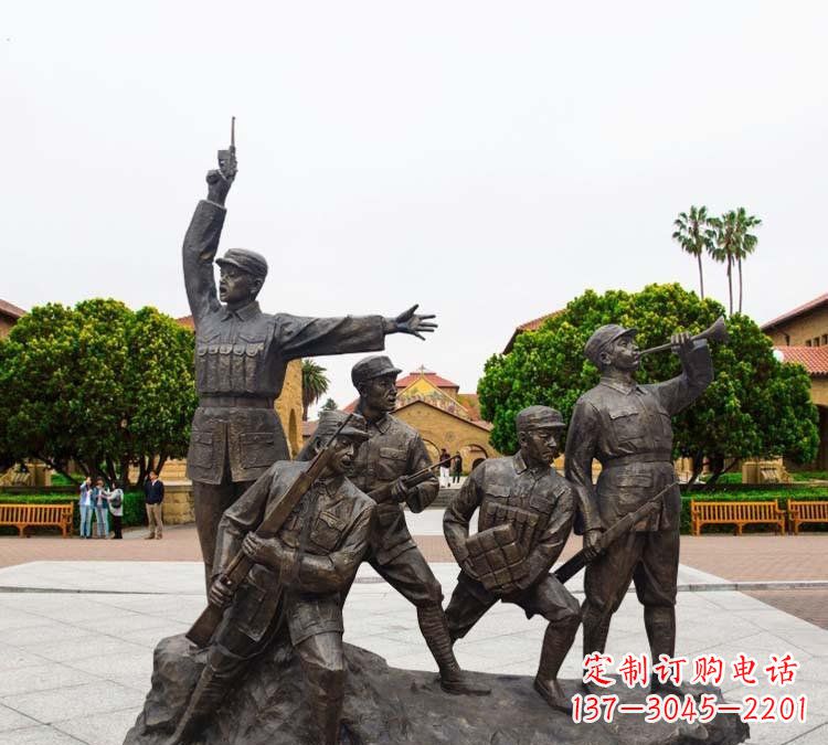 赣州铭记红军英勇|红军纪念雕塑
