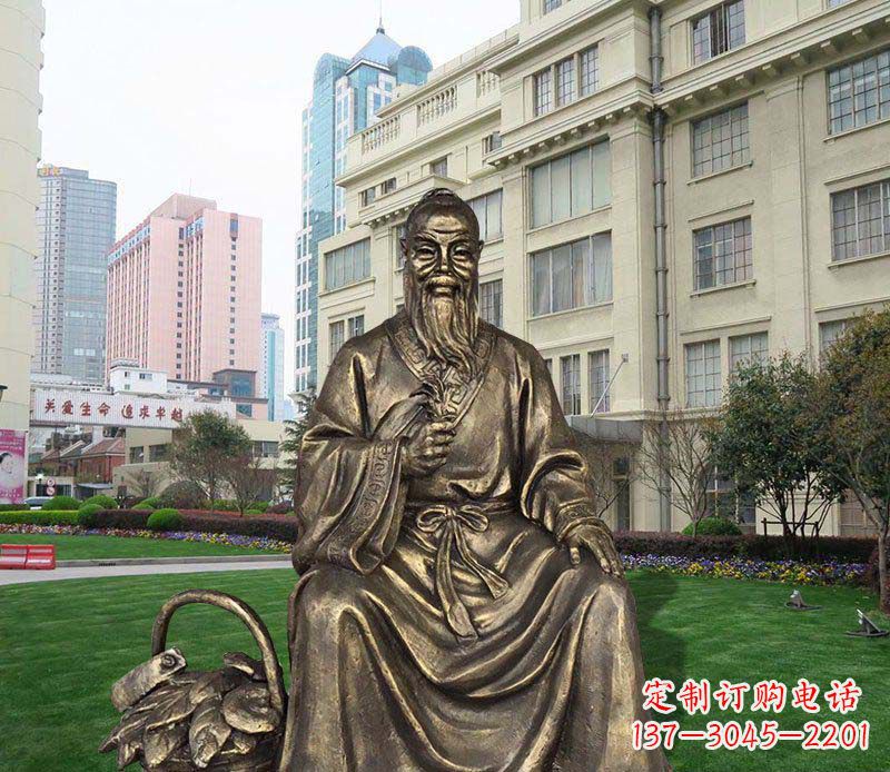 赣州精美古典——华佗古代名人铜雕