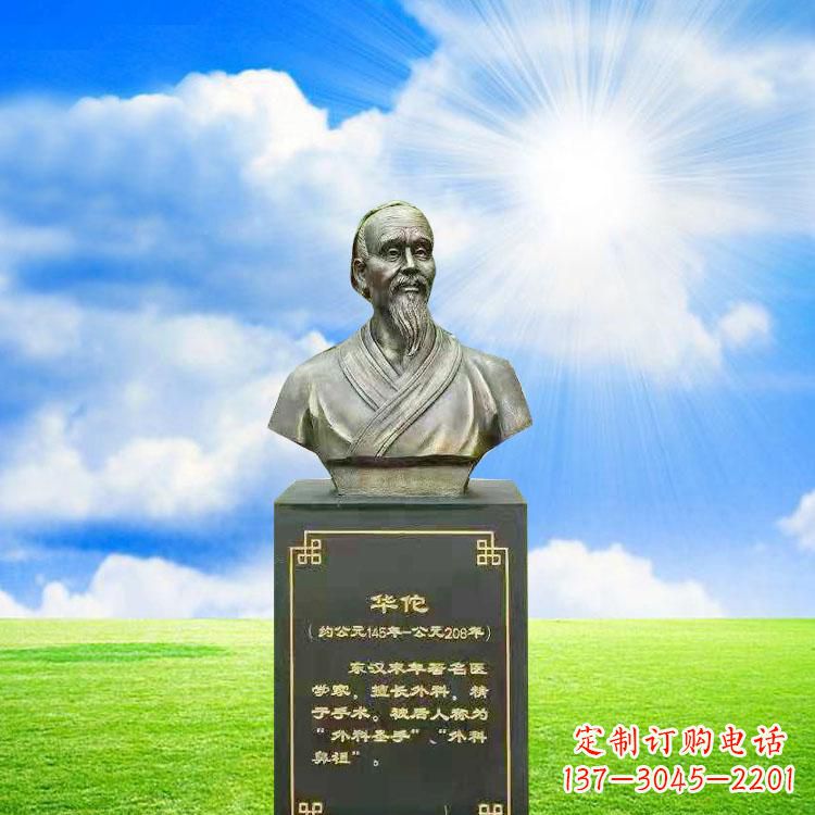 赣州比肩古代华佗,凝聚一抹精致艺术——华佗铜雕