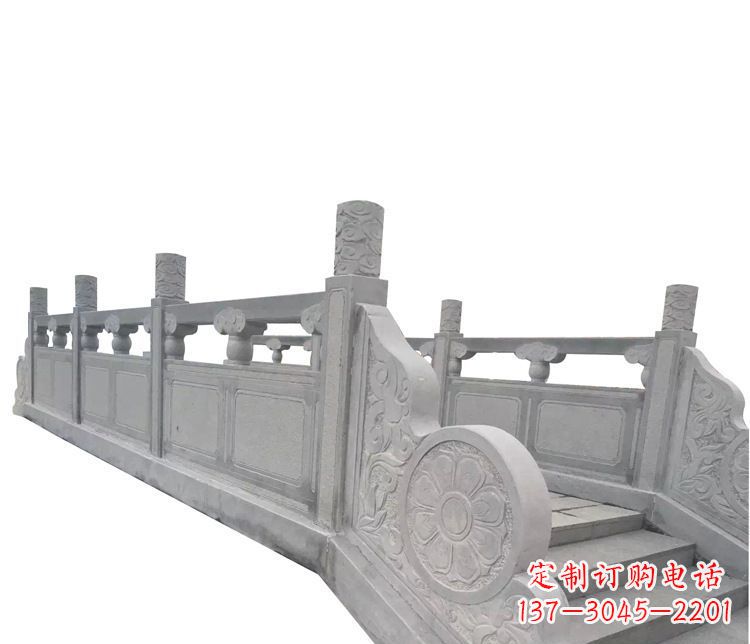 赣州中领雕塑精美的大理石栏板石雕