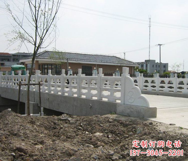 赣州中领雕塑的精美大理石栏板雕塑