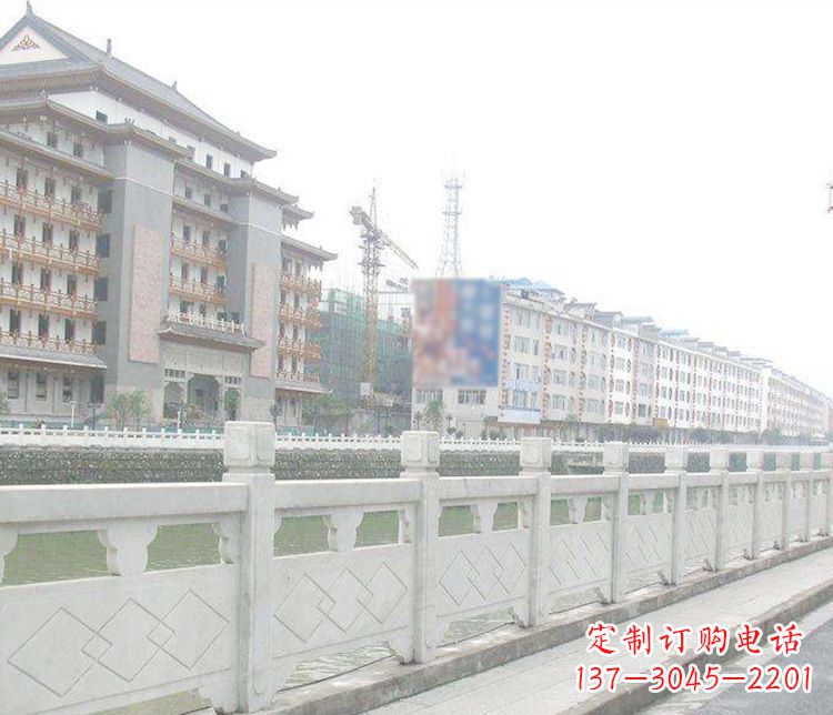 赣州流光溢彩的大理石栏板石雕