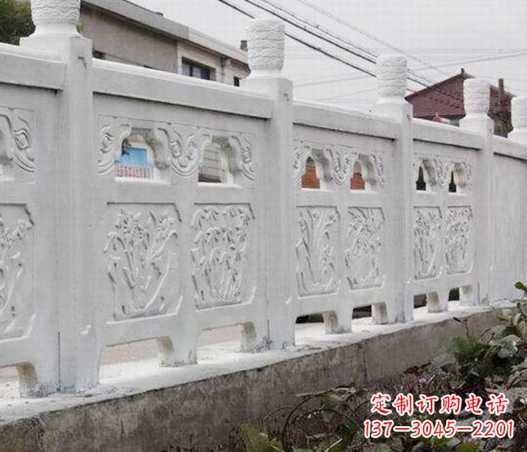赣州优雅大理石栏板雕塑
