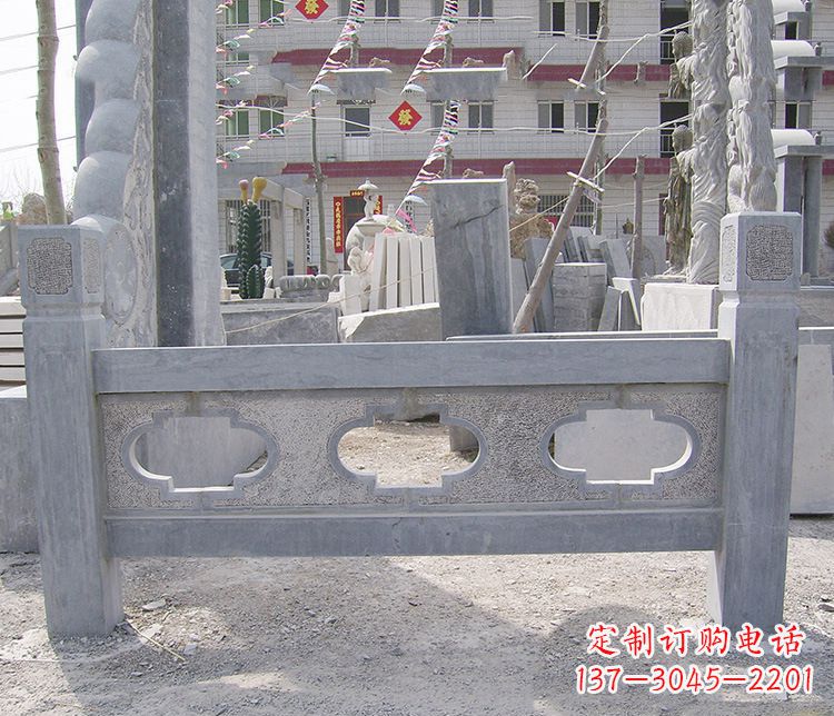 赣州仿古栏板石雕——中领雕塑