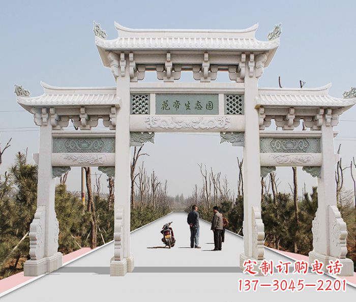 赣州精美牌坊雕塑，定制你的独一无二