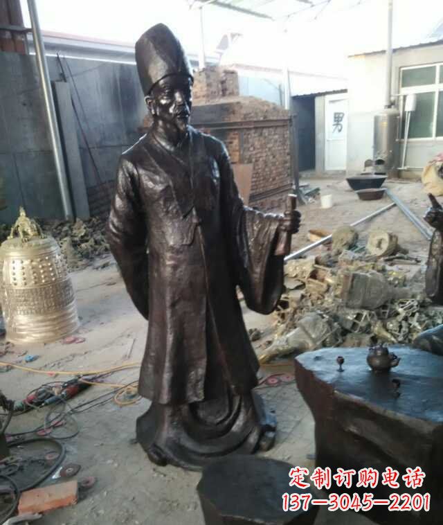 赣州精美雕塑，展现古代名医李时珍的传奇