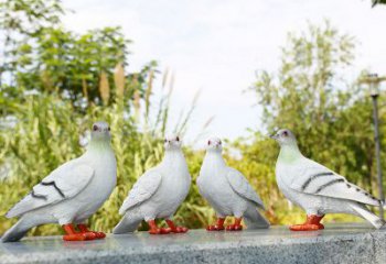 赣州中领雕塑-象征和平的标志之鸽