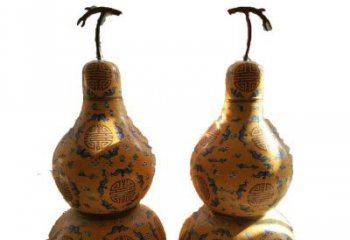 赣州传统文化精美葫芦铜雕