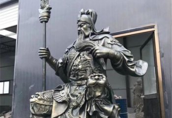 赣州高雅典雅的关公铜雕